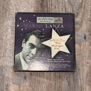 Mario Lanza That Midnight Kiss RCA Victor‎ Red Seal 45 RPM Records x4